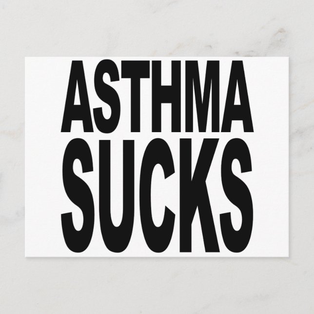 Postal Asthma Sucks (Anverso)