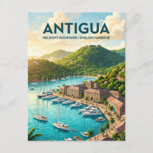 Postal Astillero de Nelson Antigua y Barbuda
