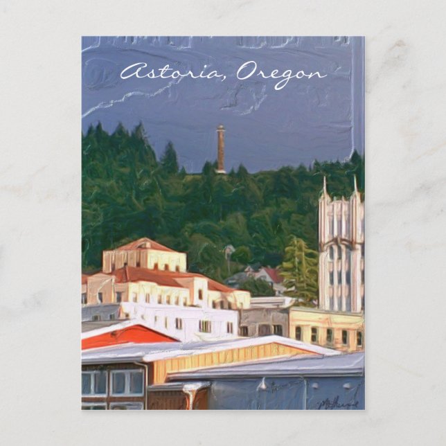Postal Astoria Oregon (Anverso)