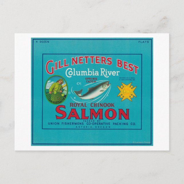 Postal Astoria, OregonGill Netters BestAstoria, OR (Anverso)