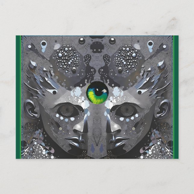 Postal Astral Stonewalling - Ken Gage Art (Anverso)