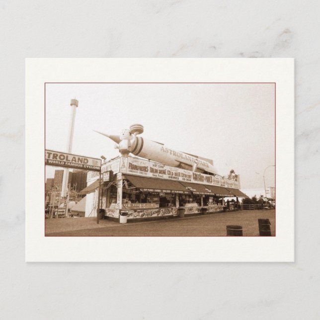 Postal Astroland Food Stand (Coney Island, NY) (Anverso)