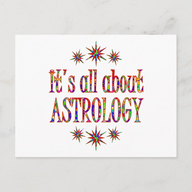 POSTAL ASTROLOGÍA (Anverso)