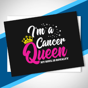 Postal Astrología Cáncer Cumpleaños Reina Zodíaco Junio J