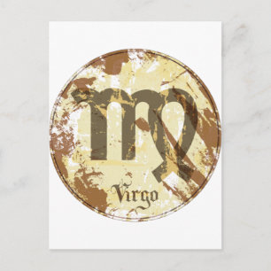 Postal Astrología Grunge Virgo