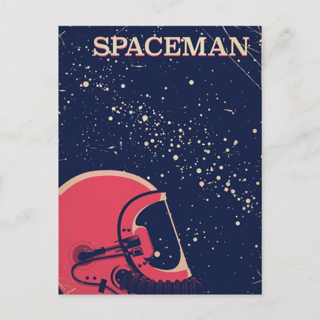 Postal Astronauta (Anverso)