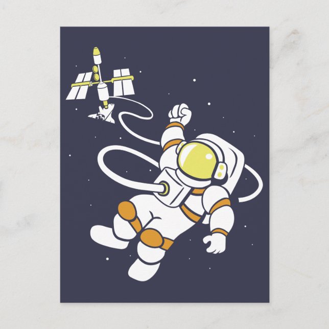 Postal Astronauta (Anverso)
