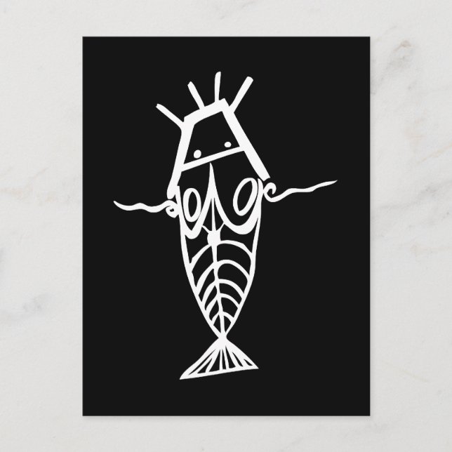 Postal Astronautas antiguos (Anverso)