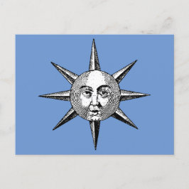 Postal Astronomía renacentista - Cara solar