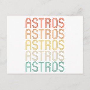 Postal Astros femeninos 