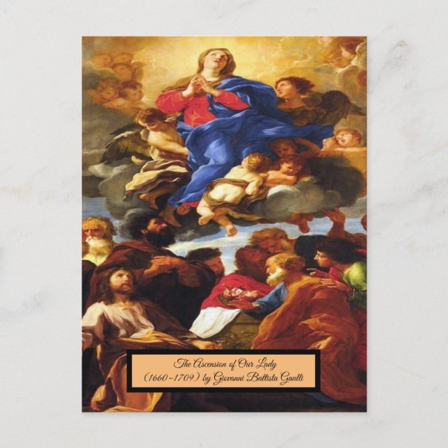 Postal Asunción de Nuestra Señora (Anverso)