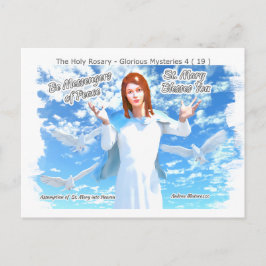 Postal Asunción de Santa María al Cielo