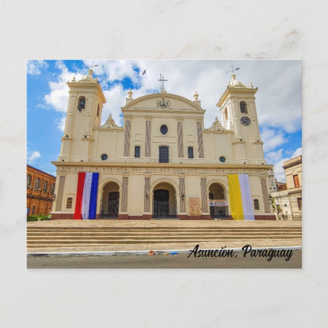 Postal Asunción, Paraguay (Anverso)