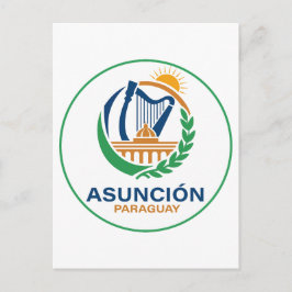 Postal Asuncion Paraguay South America