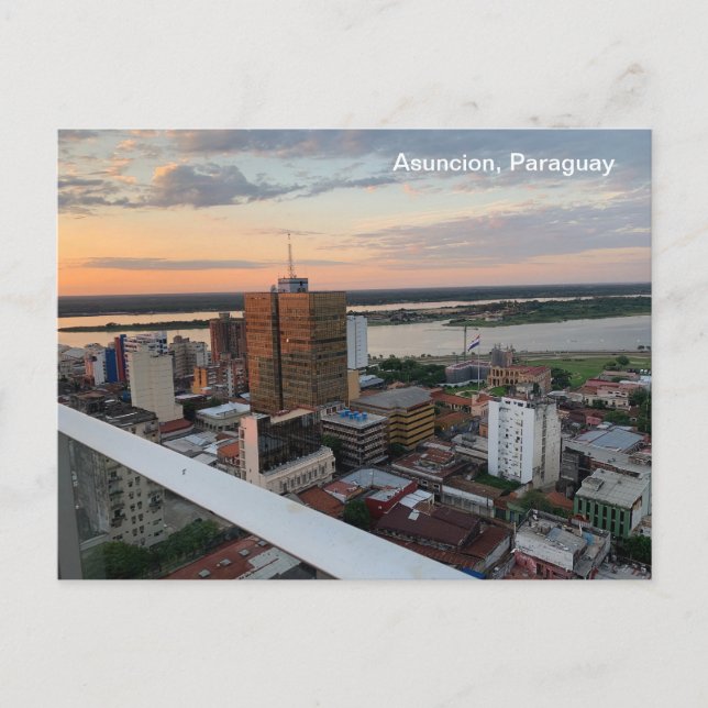 Postal Asunción, Postcard Paraguay (Anverso)