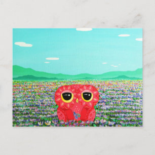 Postal Asunto de amor de Tulip