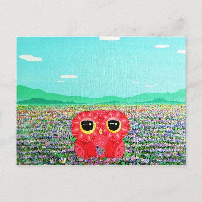 Postal Asunto de amor de Tulip (Anverso)