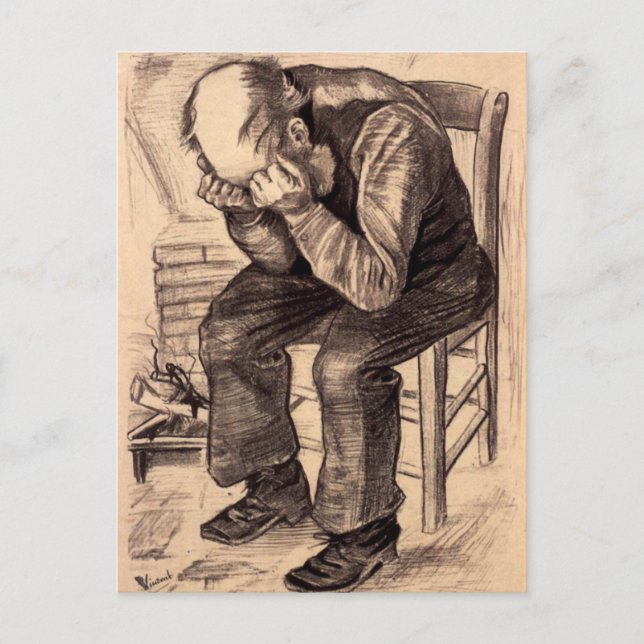 Postal At Eternitys Gate - Van Gogh (Anverso)