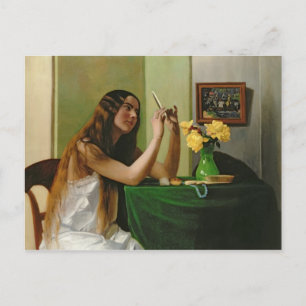 Postal At the Dressing Table, 1911