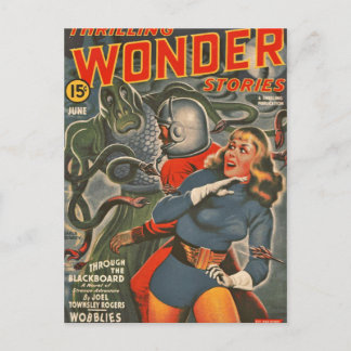 Postal Atacan a viajeros espaciales por el monstruo del T