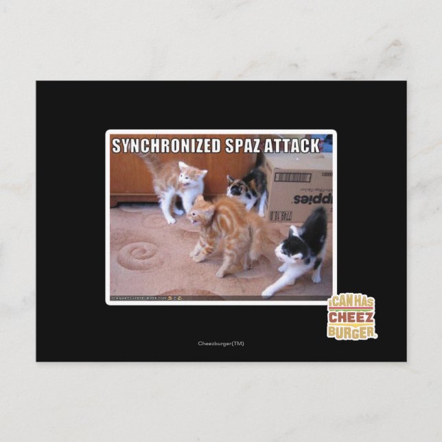 Postal Ataque de paz cronizado (Anverso)