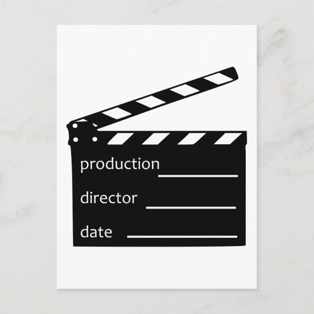 Postal Ataque de película (Anverso)