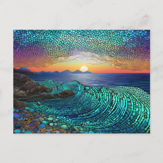 Postal Ataque marino Aqua Mirage (Anverso)