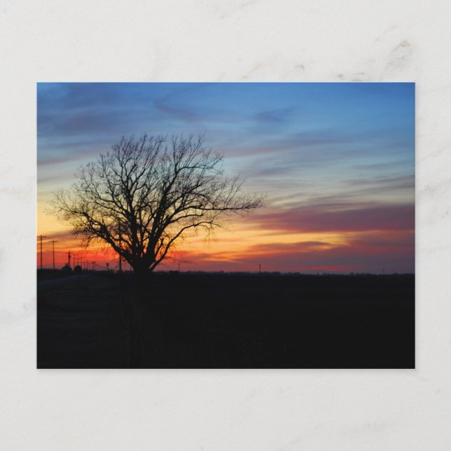 Postal Atardecer (Anverso)