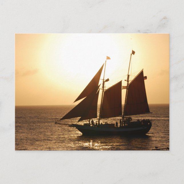 Postal Atardecer (Anverso)