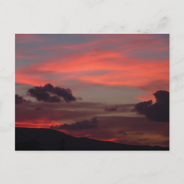 Postal Atardecer (Anverso)