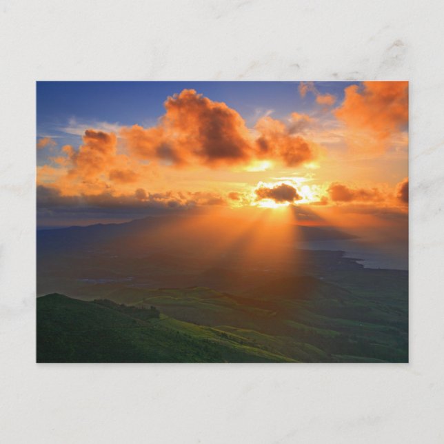 Postal Atardecer (Anverso)