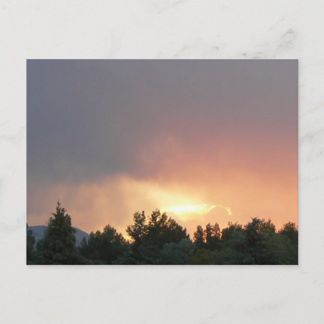 Postal Atardecer (Anverso)