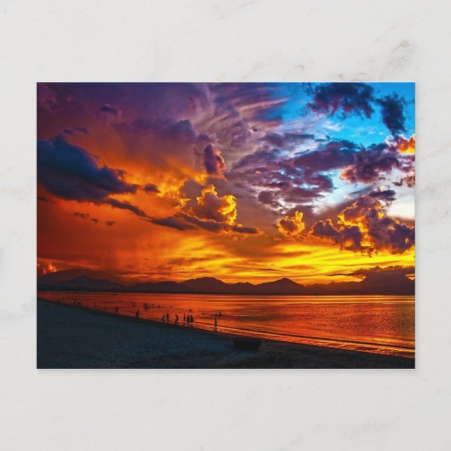 Postal Atardecer (Anverso)