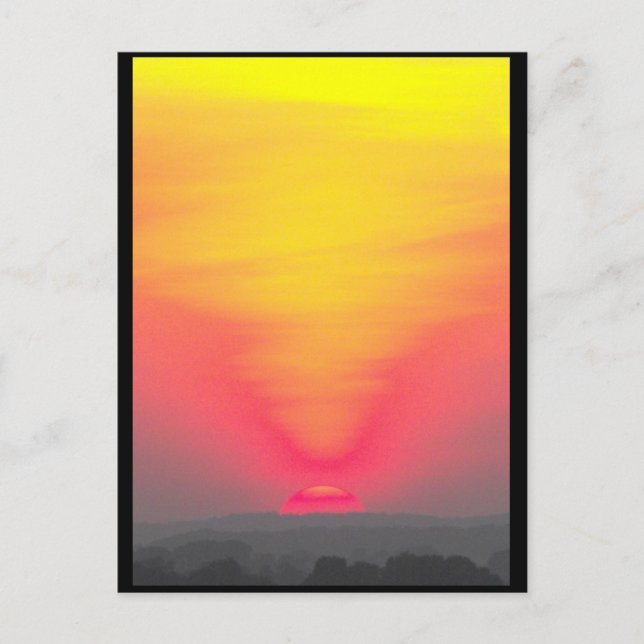 Postal Atardecer ~ 43 (Anverso)