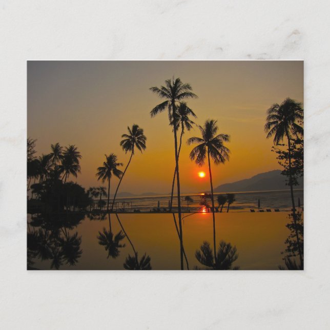 Postal Atardecer/ amanecer (Anverso)