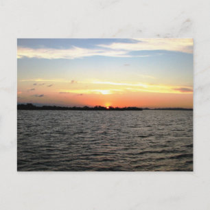Postal Atardecer, Cayo de manglar, Belice
