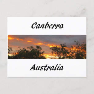 Postal Atardecer de Canberra