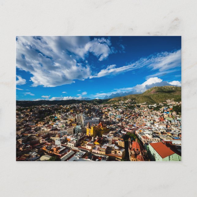 Postal Atardecer De Guanajuato (Anverso)
