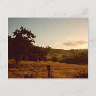 Postal Atardecer de verano en Tasmania