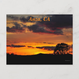 Postal Atardecer En Anza, CA
