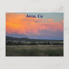 Postal Atardecer En Anza, CA