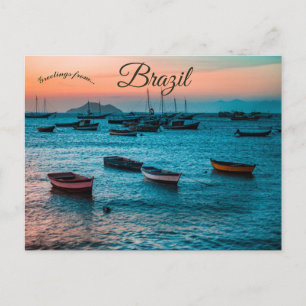 Postal Atardecer en Armação de Búzios Brasil