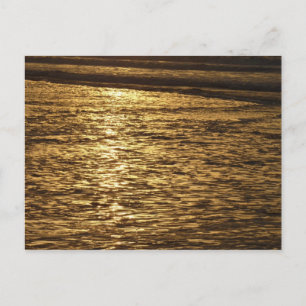 Postal Atardecer en California olas océano paisaje marino