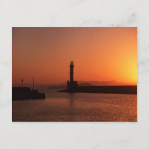 Postal Atardecer en Chania