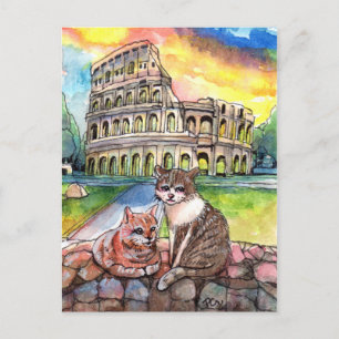 Postal Atardecer en Coliseo