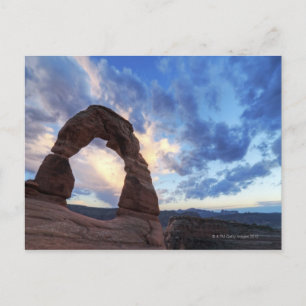 Postal Atardecer en el Arco Delicado