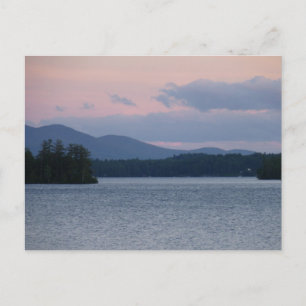 Postal Atardecer en el lago 2
