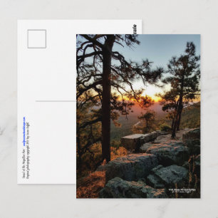 Postal Atardecer en el Mogollon Rim Arizona