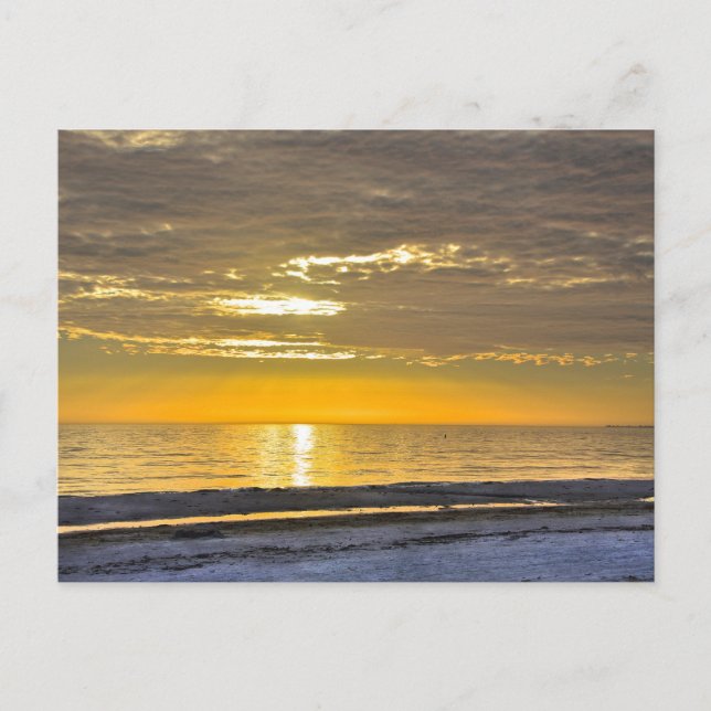 Postal Atardecer en Fort Myers Beach, Florida (Anverso)