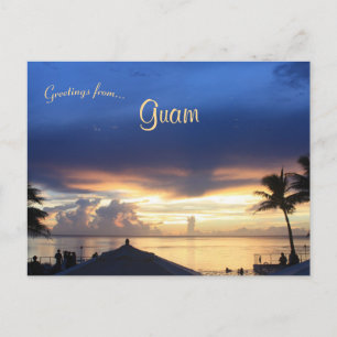 Postal Atardecer en Guam